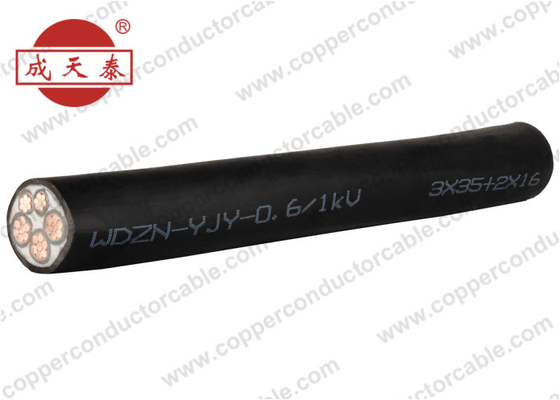 600 CU résistant au feu de câble de /1000V FRC/basse fumée de XLPE/LSZH cable électrique nul d'halogène