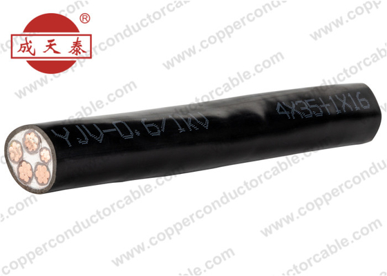 Le câble de YJV Electric Power, XLPE a isolé le conducteur de cuivre Cable