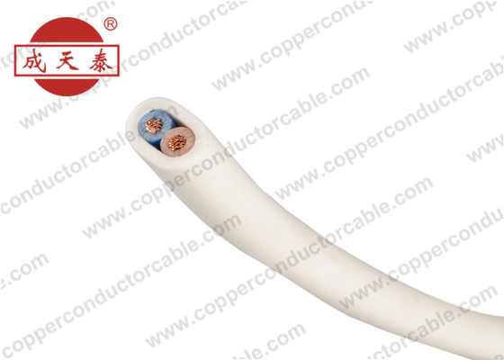 noyau multi de construction isolé de fil d'en cuivre électrique flexible plat